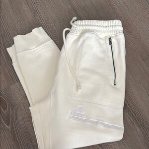 Adidas Mens Cream Joggers